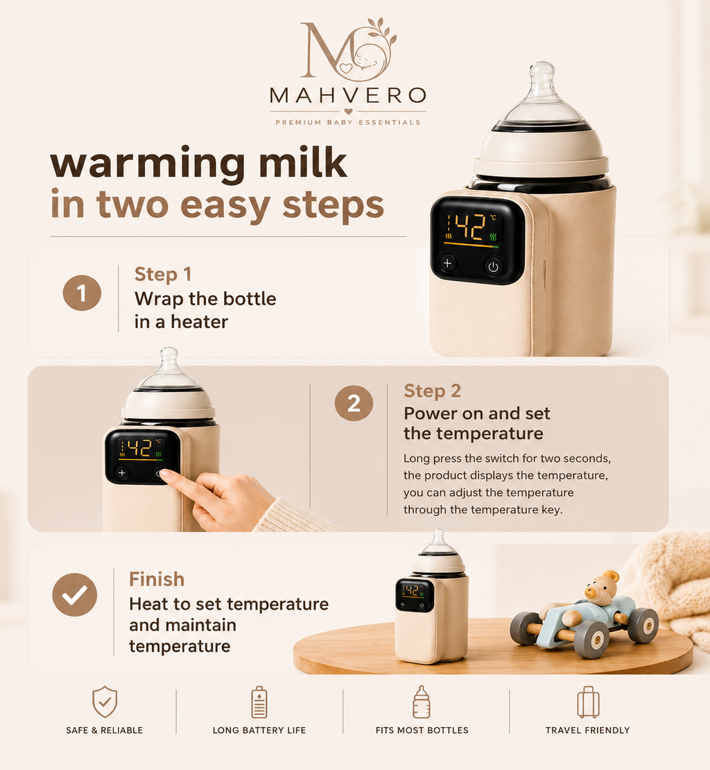 TravelHeat™ Portable Bottle Warmer