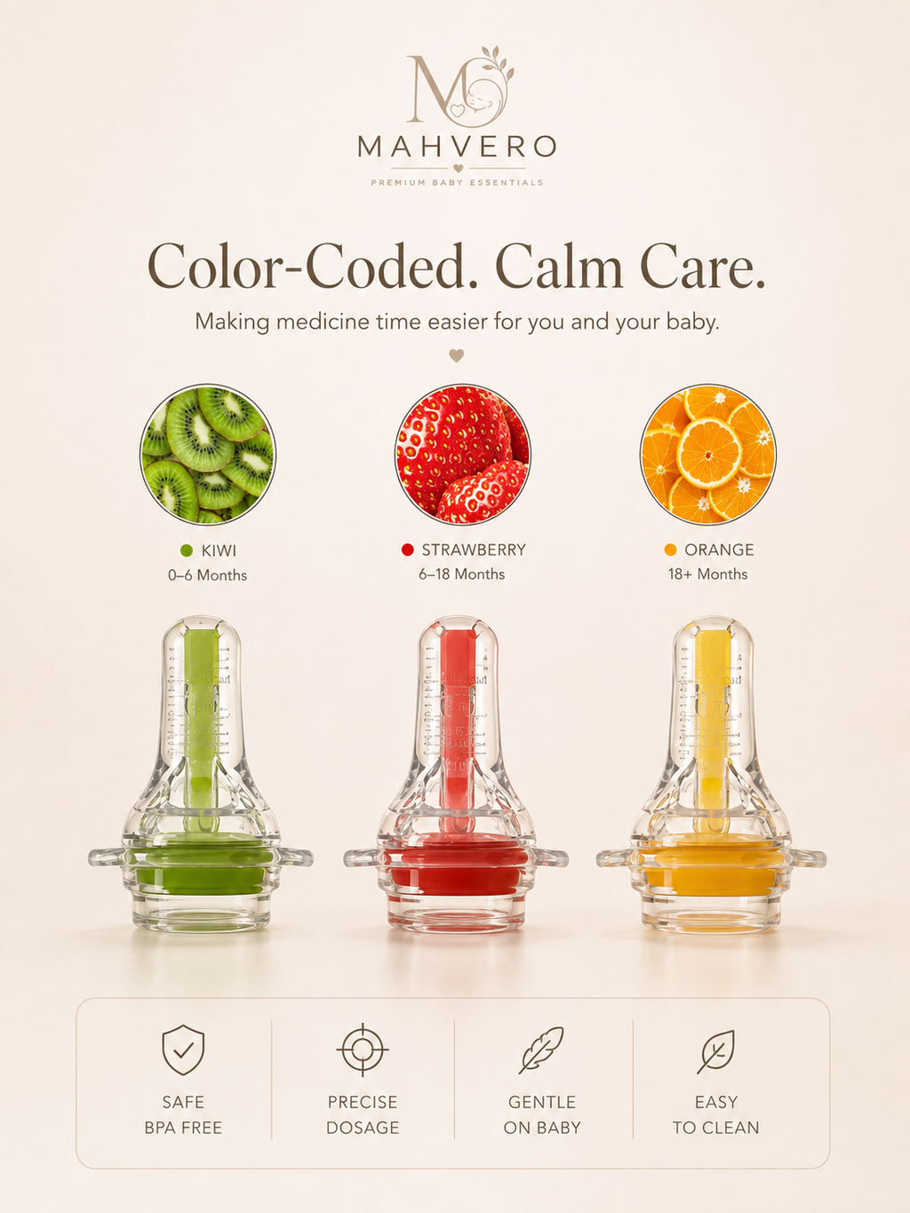 CalmDose™ Baby Medicine Feeder
