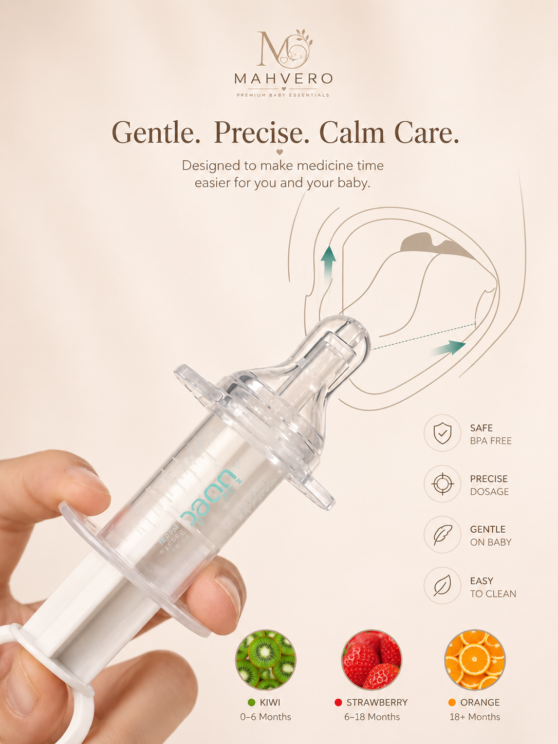 CalmDose™ Baby Medicine Feeder