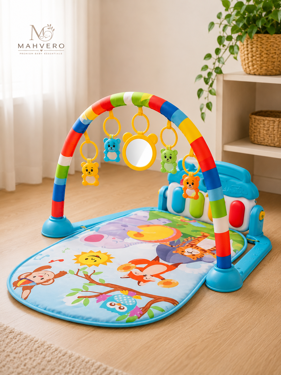 PlayNest™ Baby Piano Gym