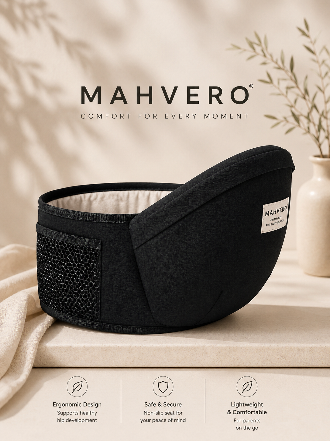 Mahvero™ Bärsele med höftstöd