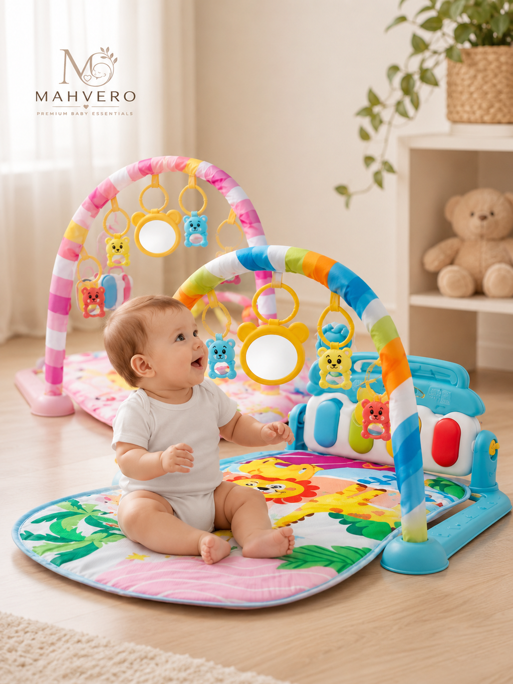 PlayNest™ Baby Piano Gym